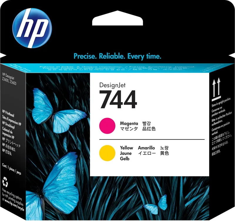 F9J87A - 744 - inktcartridge de HP en Magenta – photo produit
