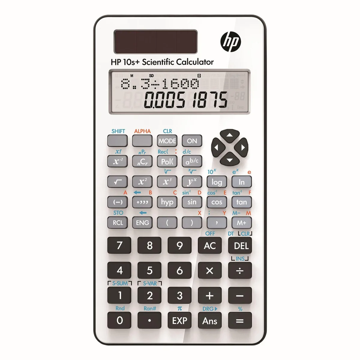 HP 10s+ Wissenschaftlicher Taschenrechner fra HP – produktbillede