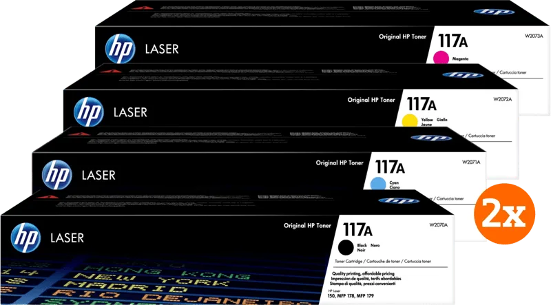 HP 117A Toner Combo Pack (2 stuks) by HP – product photo