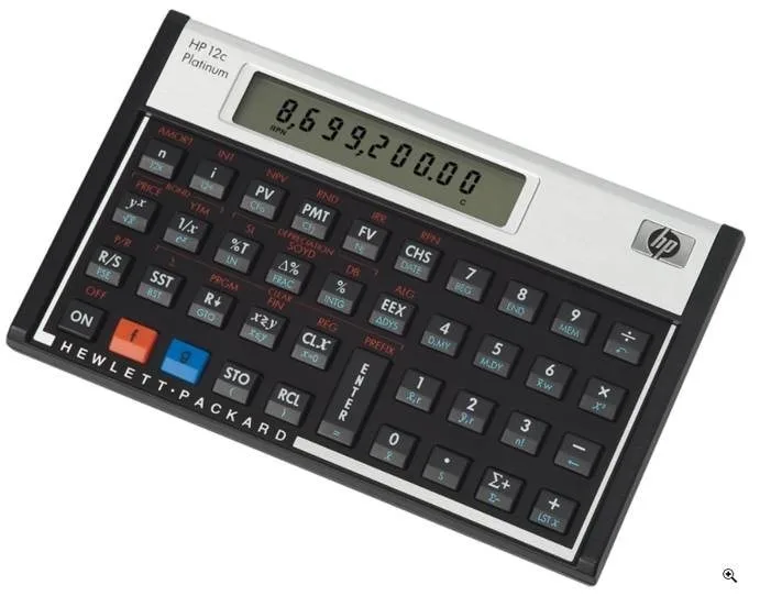 HP - 12CPL Financial Calculator Platinum by HP – product photo
