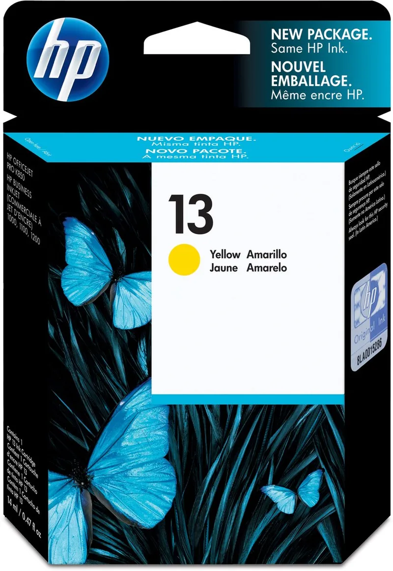 HP 13 - Inktcartridge / (C4817A) by HP in Yellow – product photo