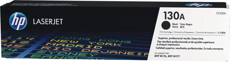 HP 130A - Tonercartridge - Origineel - Standaard Capaciteit van HP in Zwart – productfoto