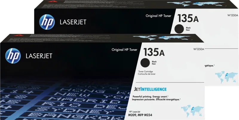 HP 135A LaserJet Toner Zwart (2 stuks) by HP – product photo