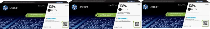 HP 139A Toner Zwart Triple Pack by HP – product photo
