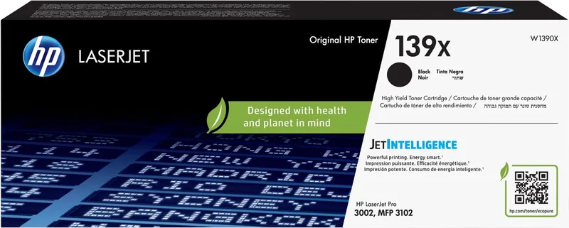 HP 139X - originele tonercartridge de HP en Noir – photo produit