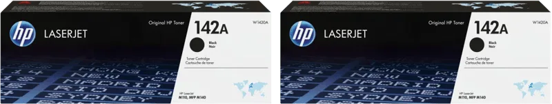 HP 142A Toner Zwart Duo Pack van HP – productfoto