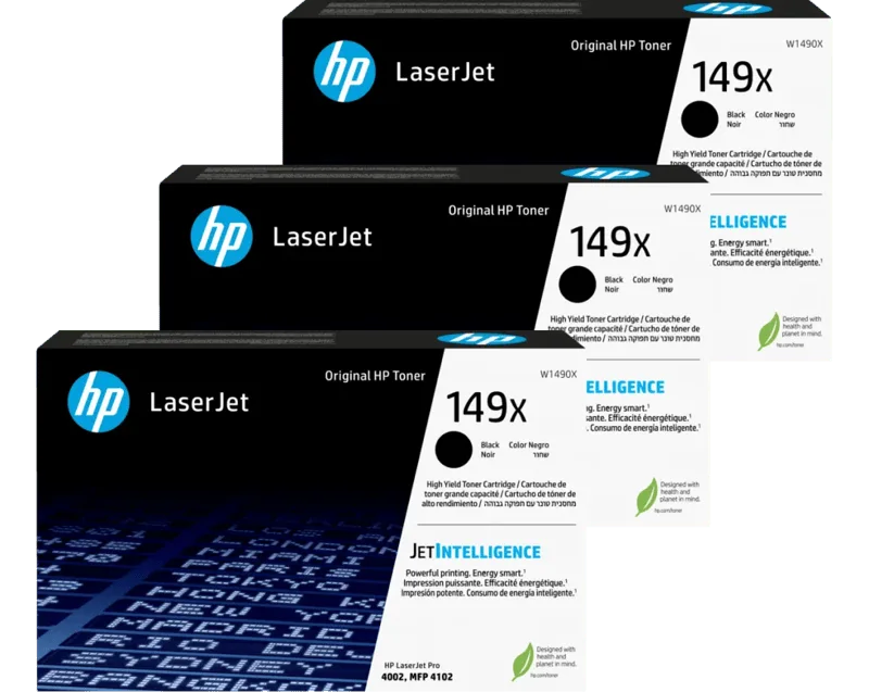 HP 149X LaserJet Toner Zwart (3 stuks) by HP – product photo