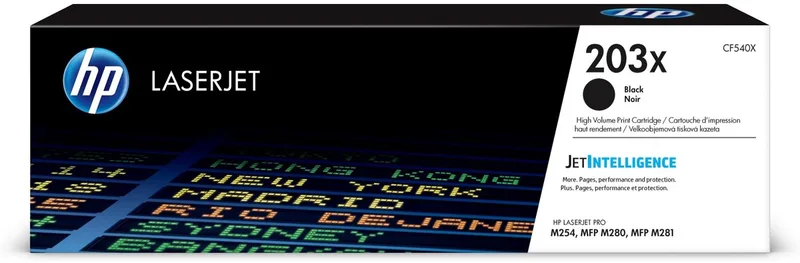 HP 203X - Tonercartridge - Origineel - Hoge Capaciteit - Zwart de HP en Zwart – HP 203X – photo produit