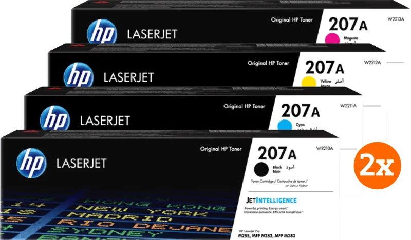 HP 207A Toner Combo Pack (2 stuks) de HP – photo produit
