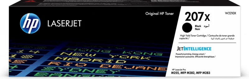 HP 207X - Tonercartridge - Origineel - Hoge Capaciteit van HP in Zwart – productfoto