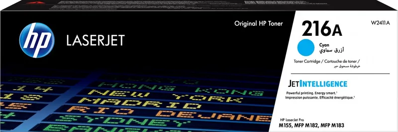 HP 216A - Tonercartridge - Origineel - Standaard Capaciteit von HP in Cyaan – Produktfoto