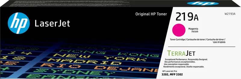HP 219A - Tonercartridge - Origineel - Standaard Capaciteit de HP en Magenta – photo produit