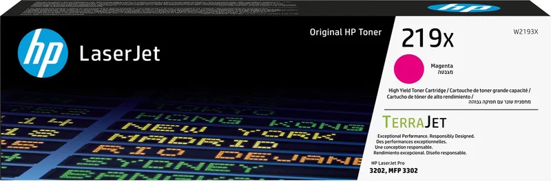HP 219X - Originele LaserJet Tonercartridge von HP in Magenta – Produktfoto