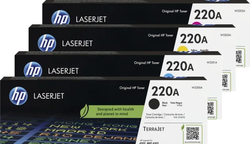 HP 220A LaserJet Toner Combo Pack från HP – produktbild