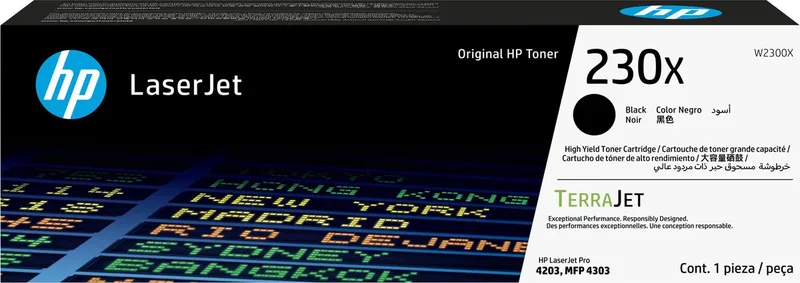 HP 230X Black Original LaserJet Toner Cartridge by HP in Black – product photo