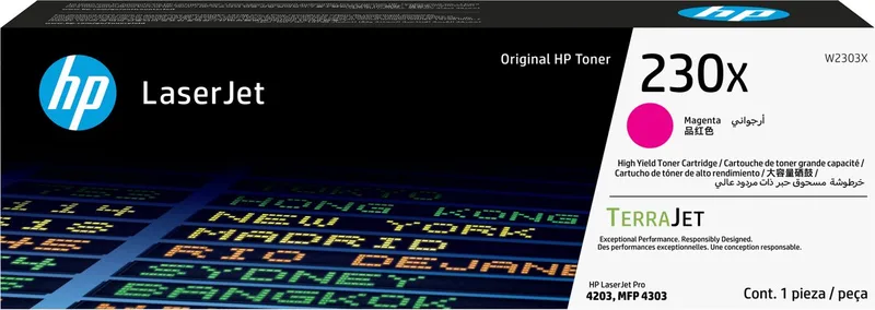 HP 230X Original LaserJet Toner Cartridge by HP in Magenta – product photo