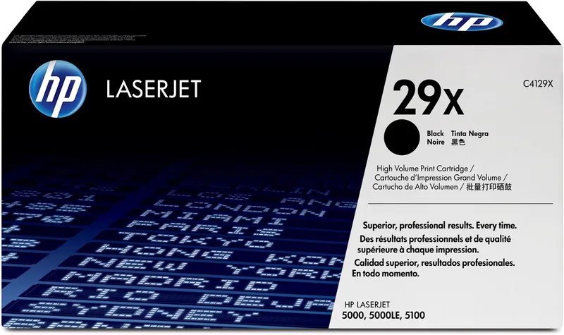 HP 29X - Tonercartridge by HP in Black – product photo