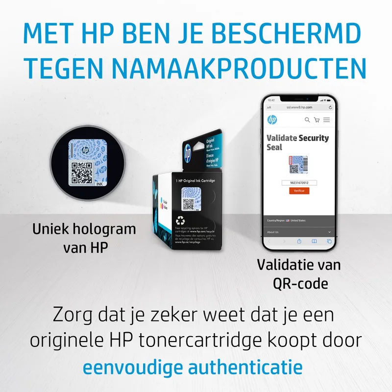 HP 301 - Inktcartridge / Kleur / 3-Pack fra HP i Sort – produktbillede