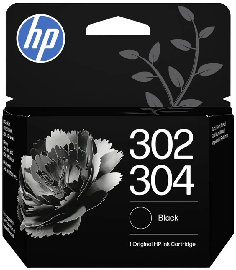 HP 302/304 - Inktcartridge - Origineel - Standaard capaciteit von HP in Schwarz – Produktfoto