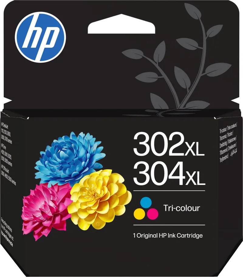 HP 302/304XL - Inktcartridge - Origineel - Hoge Capaciteit de HP en Kleur – photo produit