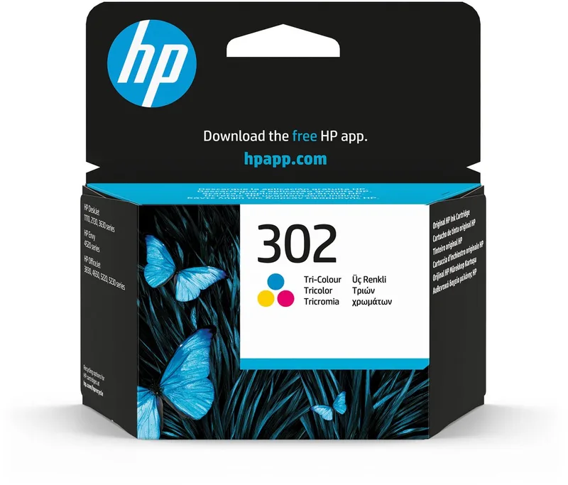 HP - 302 - Inktcartridge - Tricolor de HP en Kleur – photo produit