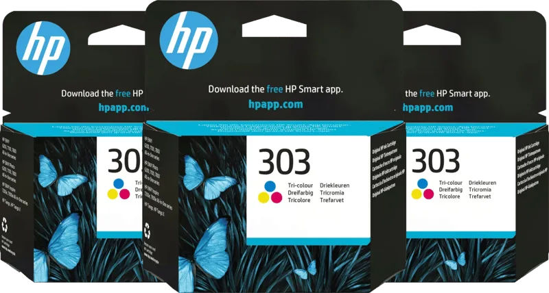 HP 303 Cartridge Kleur (3 stuks) by HP – product photo