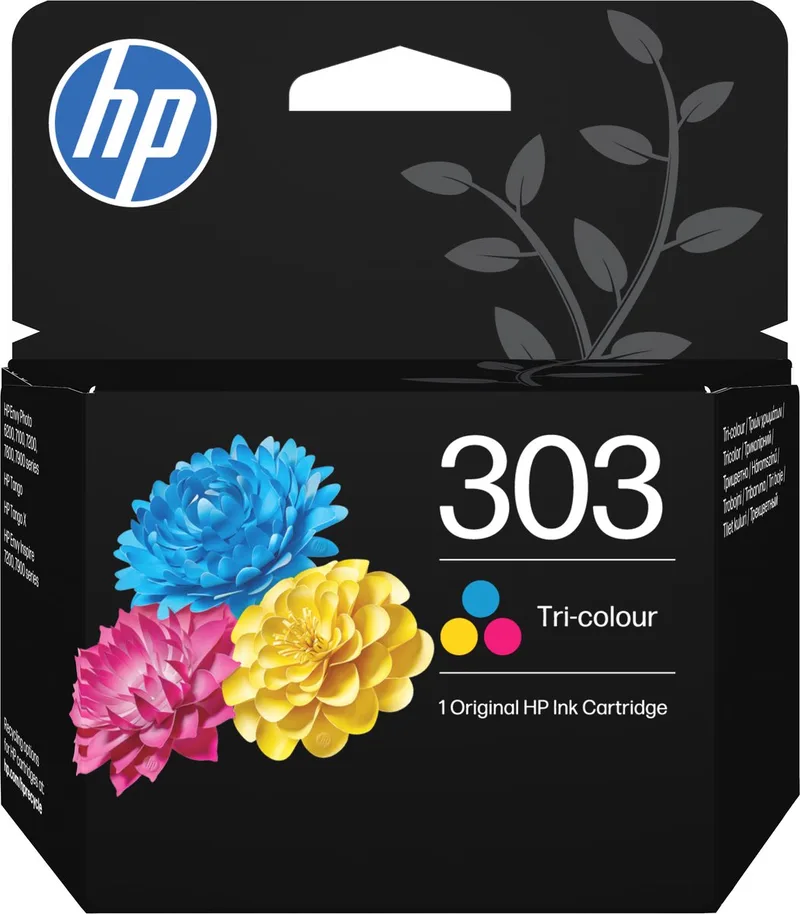 HP 303 - Inktcartridge - Origineel by HP in Kleur – product photo 1 of 2
