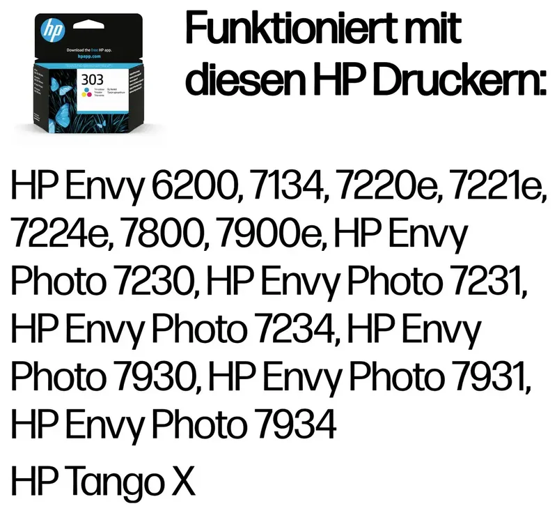 HP 303 - Inktcartridge - Origineel by HP in Kleur – product photo 2 of 2