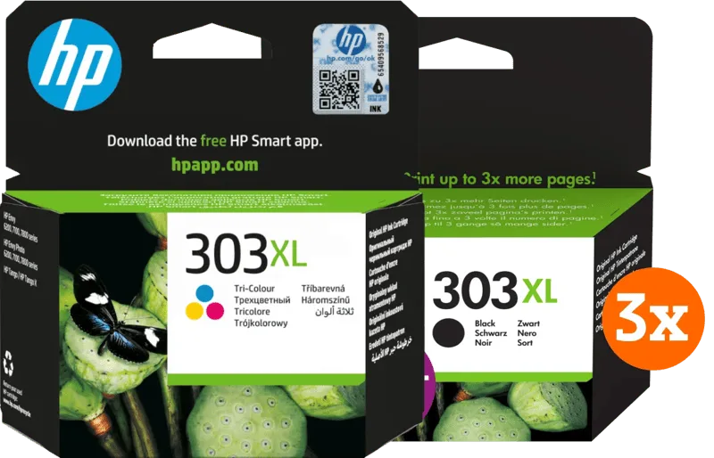 HP 303XL Cartridge Combo Pack (3 stuks) by HP – product photo