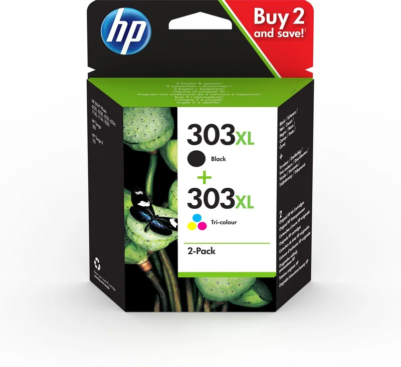 HP 303XL - Inktcartridge - Origineel - Kleur von HP in Schwarz – Produktfoto