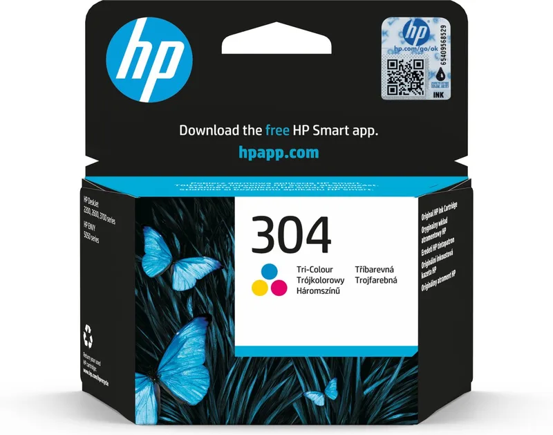 HP 304 - Inktcartridge - Drie kleuren de HP en Kleur – photo produit
