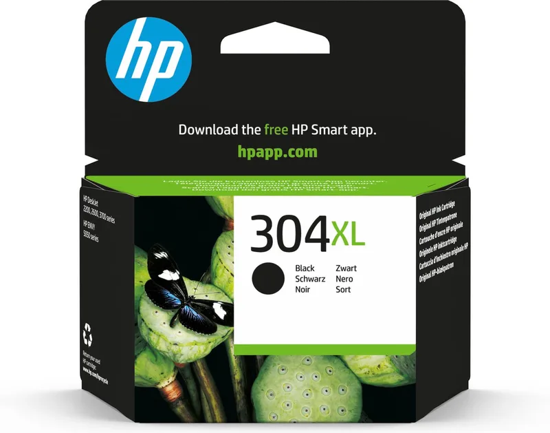 HP 304XL originele zwarte inktcartridge by HP in Black – product photo