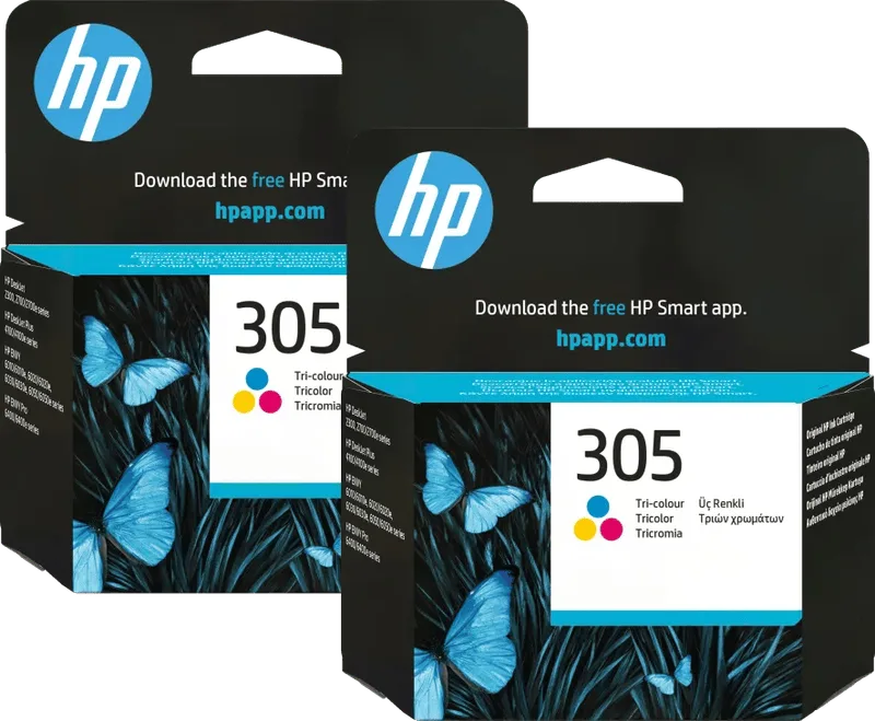 HP 305 Cartridge Kleur (2 stuks) by HP – product photo
