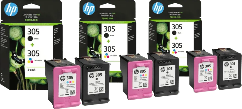 HP 305 Cartridges Combo Pack (3 stuks) by HP – product photo