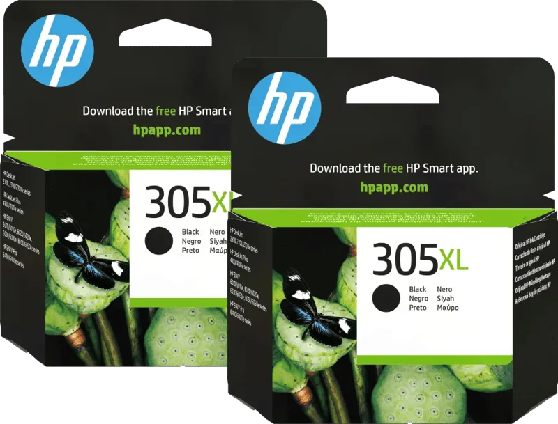 HP 305XL Cartridge Zwart (2 stuks) by HP – product photo