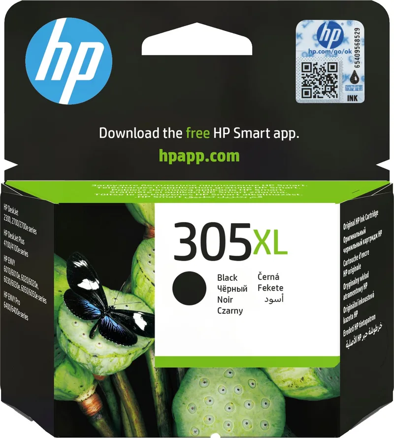 HP 305XL - Inktcartridge - Origineel - Hoge capaciteit fra HP i Sort – produktbillede