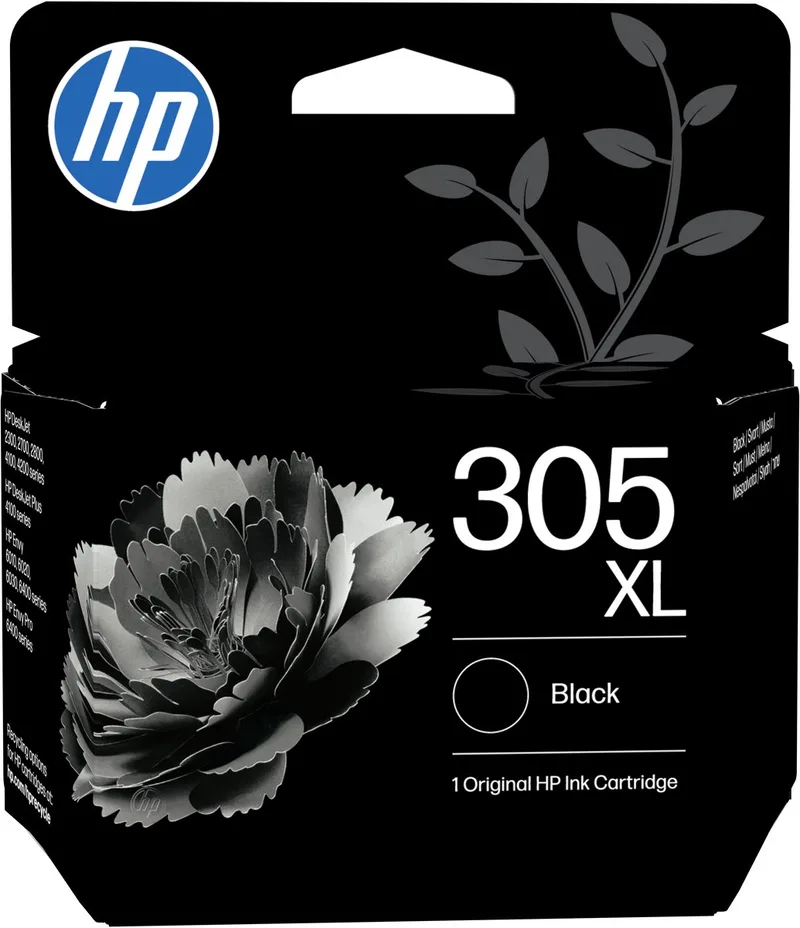 HP 305XL originele high-capacity zwarte inktcartridge de HP en Noir – photo produit