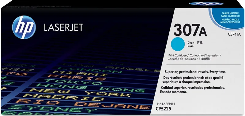 HP 307A - Tonercartridge van HP in Cyaan – productfoto