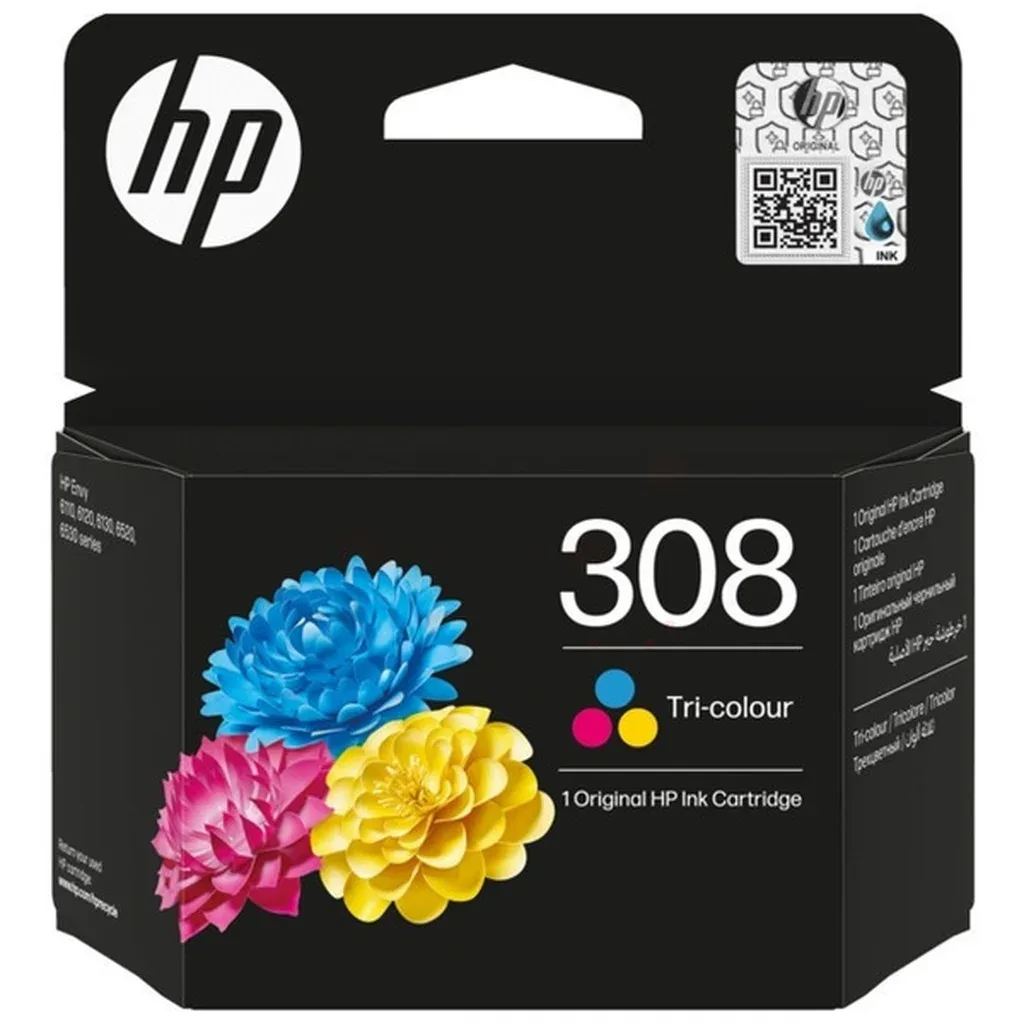 HP 308 Blækpatron 3-farve fra HP – produktbillede