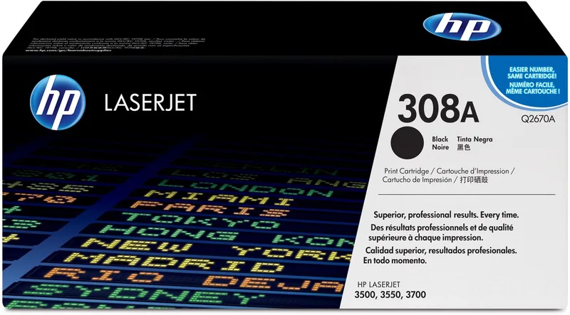 HP 308A - Tonercartridge by HP in Black – product photo