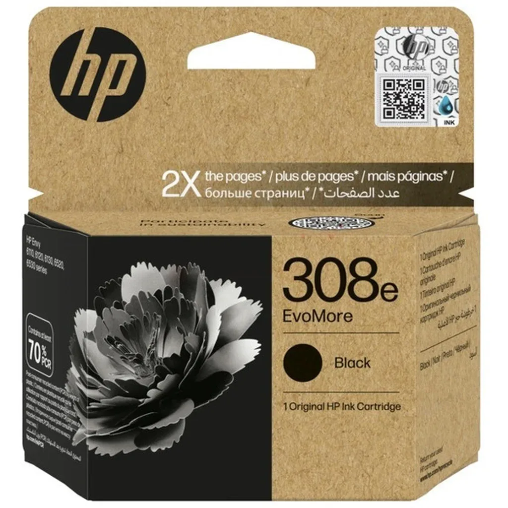 HP 308E (XL) Blækpatron sort fra HP – produktbillede