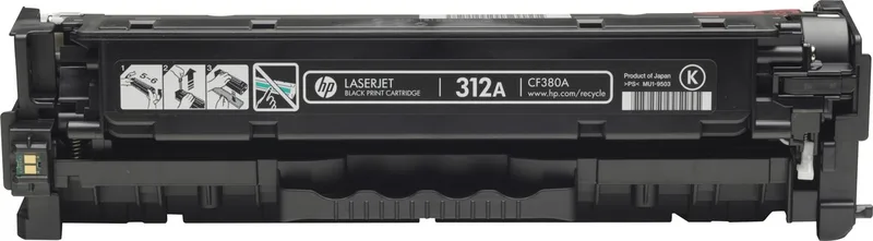 HP 312A - Originele LaserJet Tonercartridge - Standaard Capaciteit von HP in Schwarz – Produktfoto