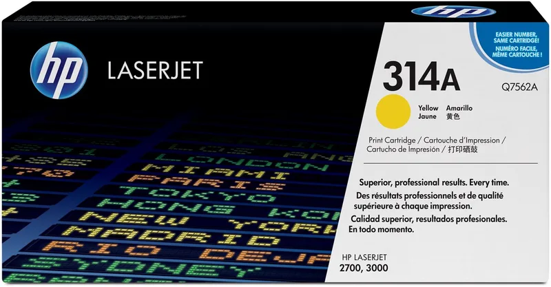 HP 314A - Tonercartridge by HP in Yellow – product photo