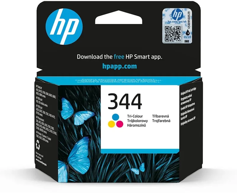 HP 344 Inktcartridge - Tri-colour by HP in Cyan, Magenta, Yellow – product photo