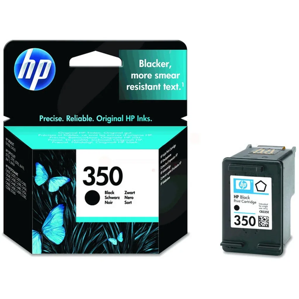 HP 350 Blækpatron sort fra HP – produktbillede