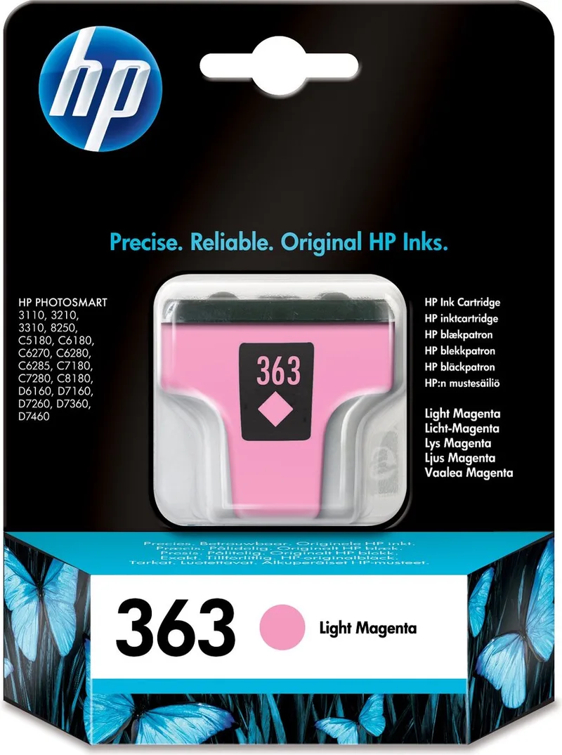 HP 363 - Inktcartridge by HP in Licht Magenta – product photo
