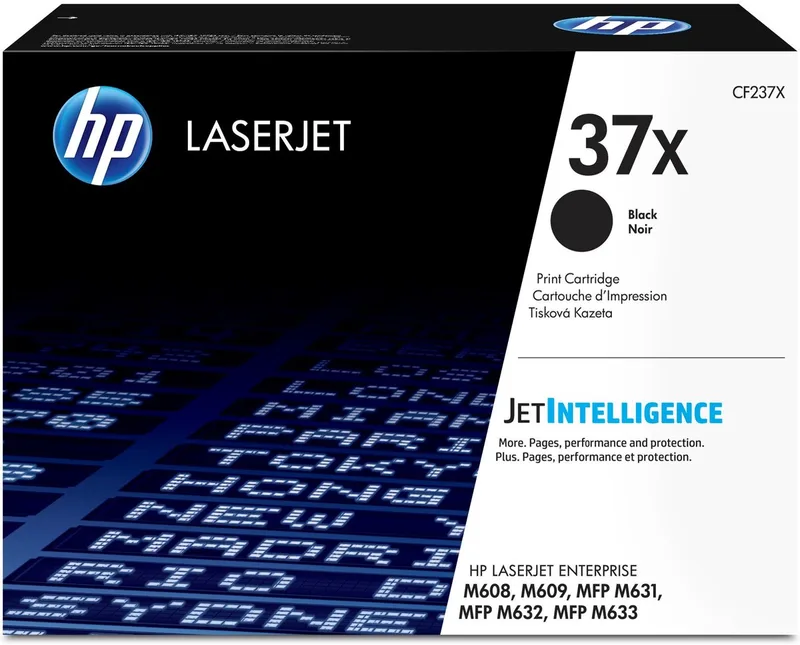 HP 37X (CF237X) Originele LaserJet Tonercartridge by HP in Black – product photo