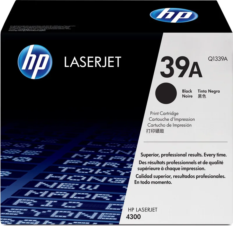 HP 39A - Tonercartridge by HP in Black – product photo