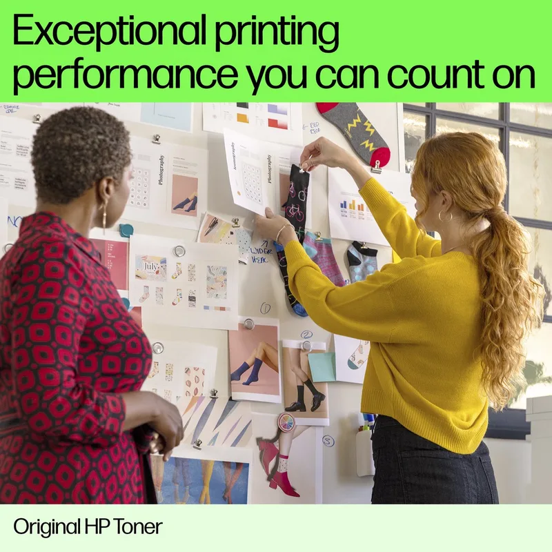 HP 415X EvoCycle originele LaserJet-tonercartridge de HP en Cyaan – photo produit