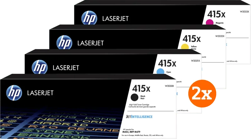 HP 415X Toner Combo Pack (2 stuks) by HP – product photo